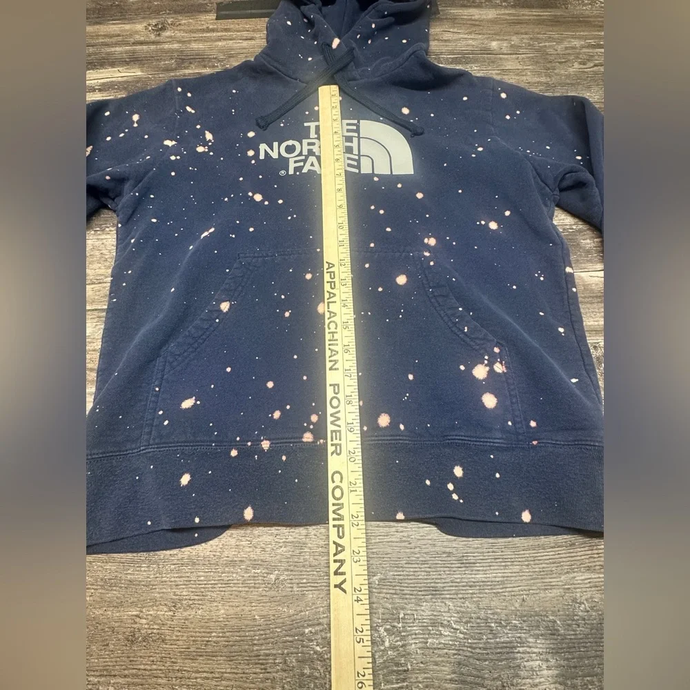 The North Face Hoodie - Navy Bleach Splatter - Pullover - Mens Large - GUC - Picture 5 of 5